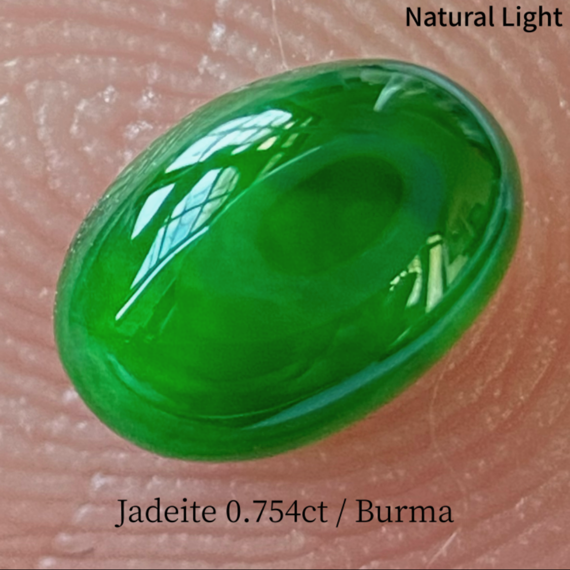 【X'mas Special Price】Jadeite 翡翠 0.754ct / Burma