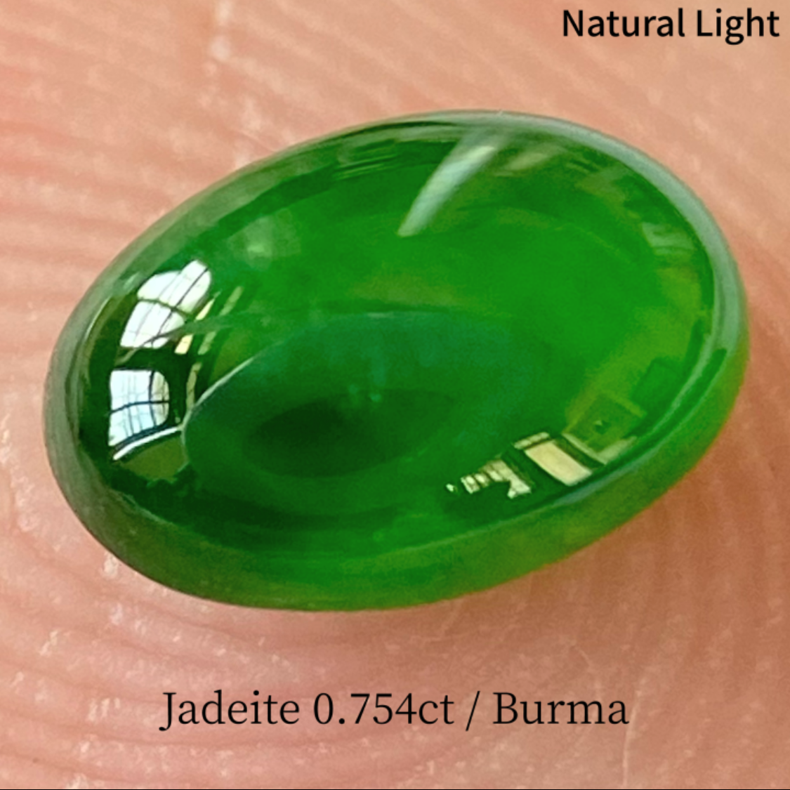 【X'mas Special Price】Jadeite 翡翠 0.754ct / Burma