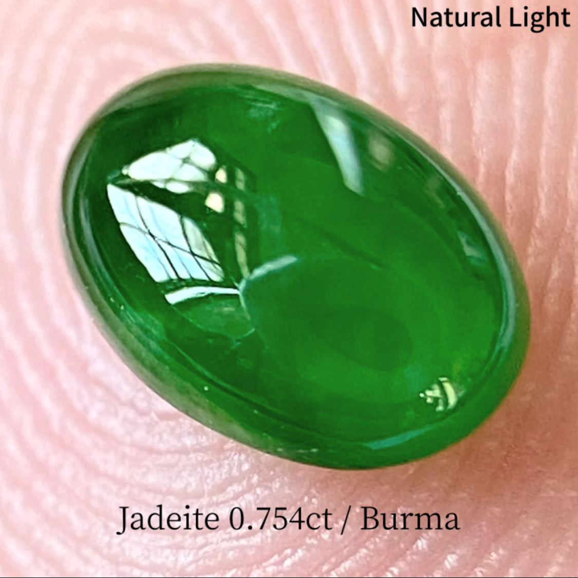 【X'mas Special Price】Jadeite 翡翠 0.754ct / Burma