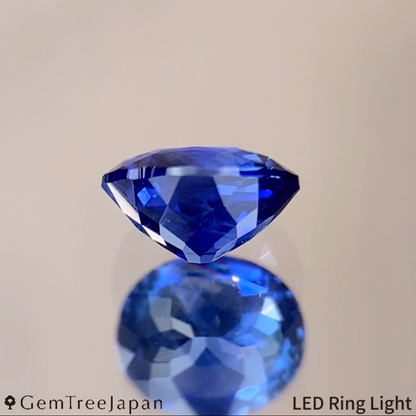 【lulu's Gem】"Spider's Web" Cornflower Blue Sapphire 0.523ct / Madagascar