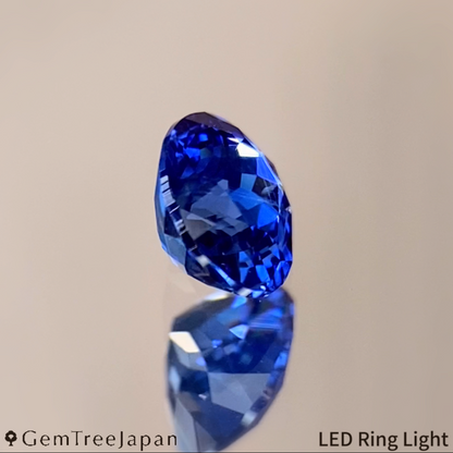 【lulu's Gem】"Spider's Web" Cornflower Blue Sapphire 0.523ct / Madagascar