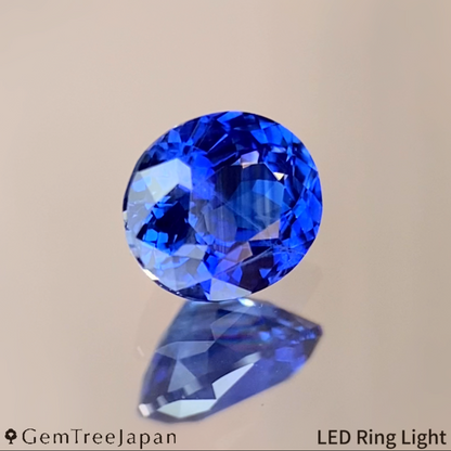 【lulu's Gem】"Spider's Web" Cornflower Blue Sapphire 0.523ct / Madagascar