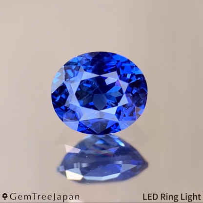 【lulu's Gem】"Spider's Web" Cornflower Blue Sapphire 0.523ct / Madagascar