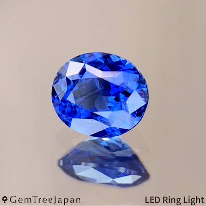 【lulu's Gem】"Spider's Web" Cornflower Blue Sapphire 0.523ct / Madagascar