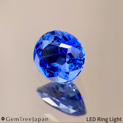 【lulu's Gem】"Spider's Web" Cornflower Blue Sapphire 0.523ct / Madagascar