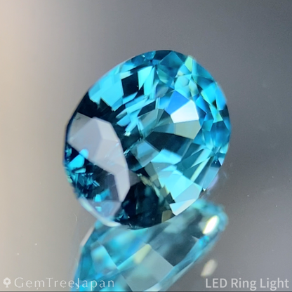 Blue Zircon 1.01ct / Cambodia