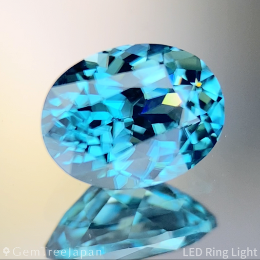 Blue Zircon 1.06ct / Cambodia