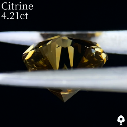 Citrine 4.21ct / Umbrella Narika Cut