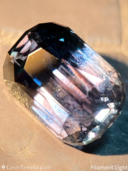 "Super Elegant Cut" Un-Heat Color Change Sapphire 1.574ct / Tanzania