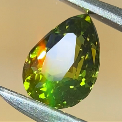 Andradite Demantoid Garnet 0.757ct / Tanzania