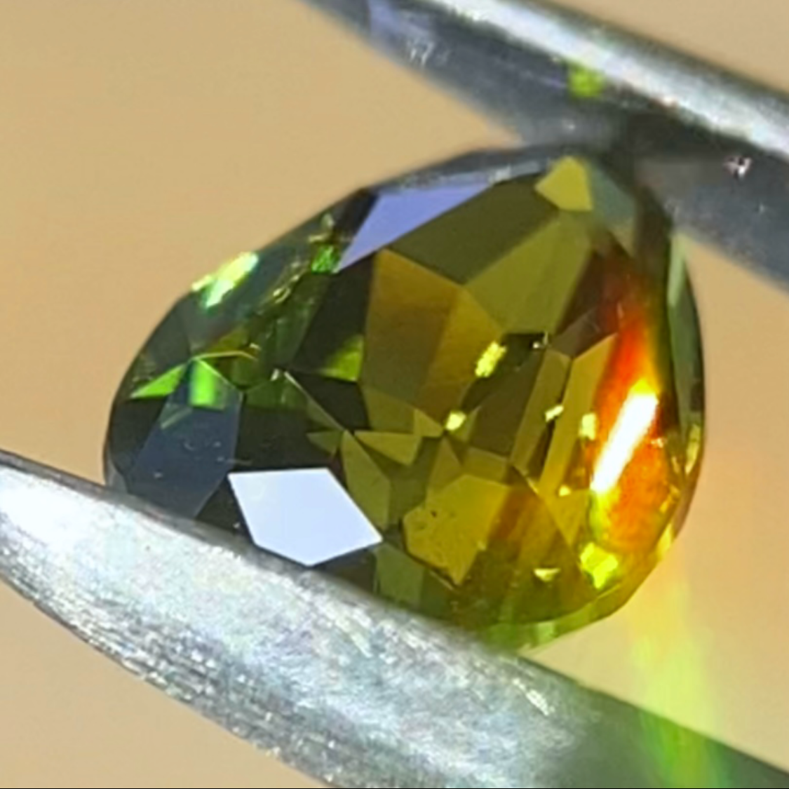 Andradite Demantoid Garnet 0.757ct / Tanzania