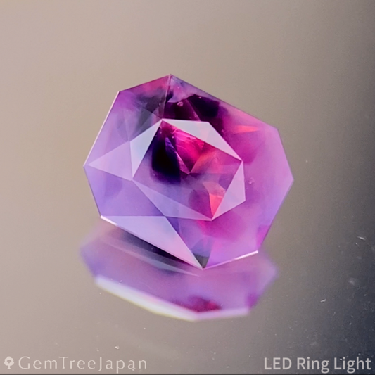 Un-Heat Parti-Color Sapphire 0.390ct / Vietnam
