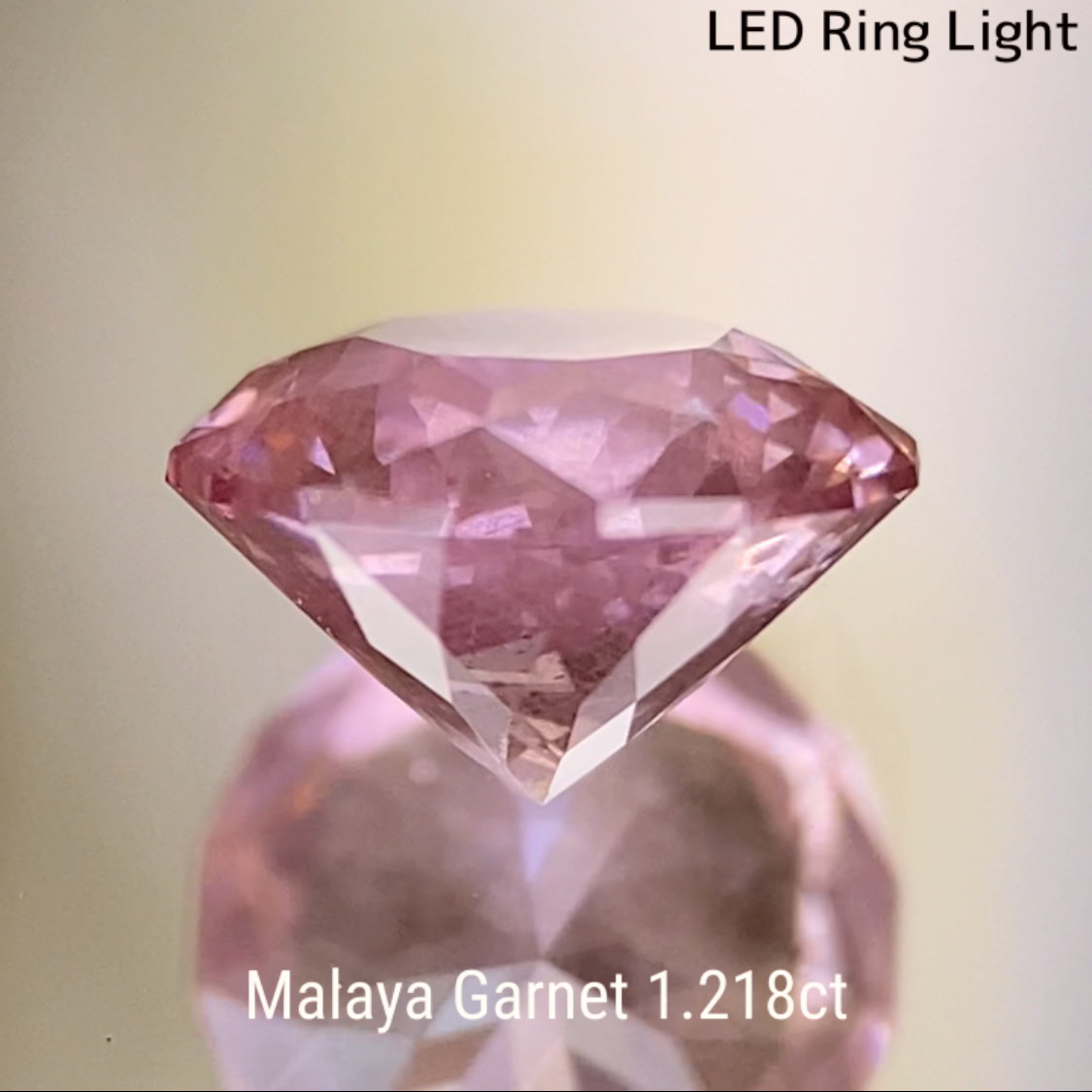 Malaya Garnet 1.218ct