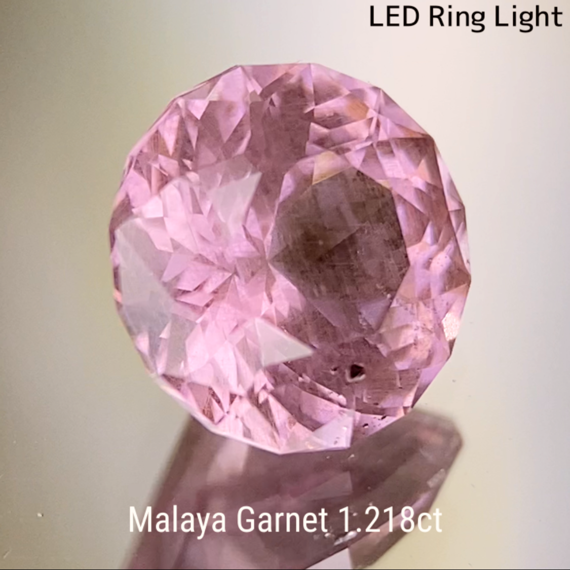 Malaya Garnet 1.218ct