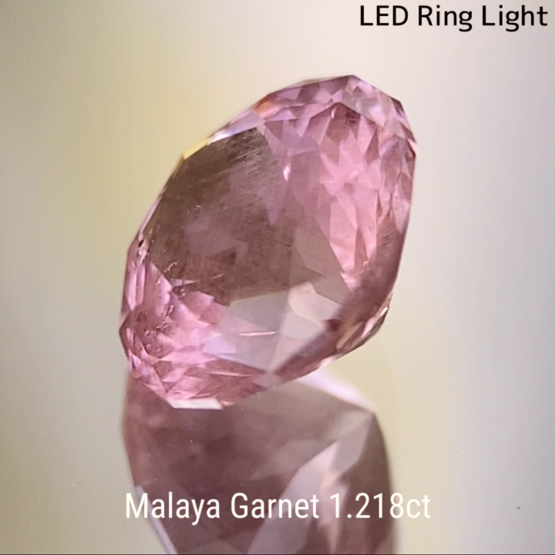 Malaya Garnet 1.218ct