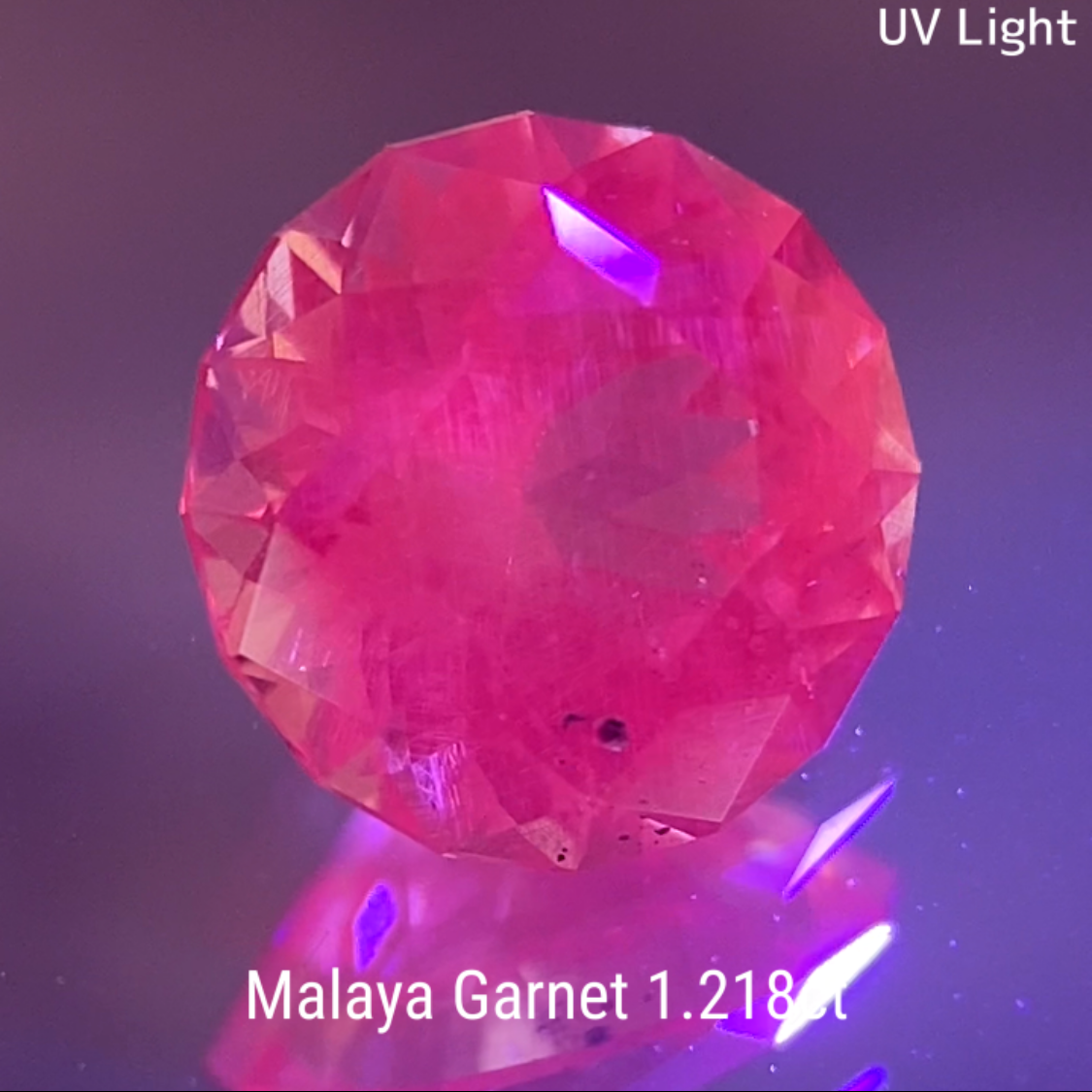 Malaya Garnet 1.218ct