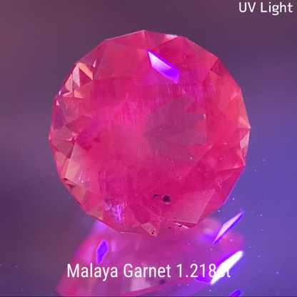 Malaya Garnet 1.218ct