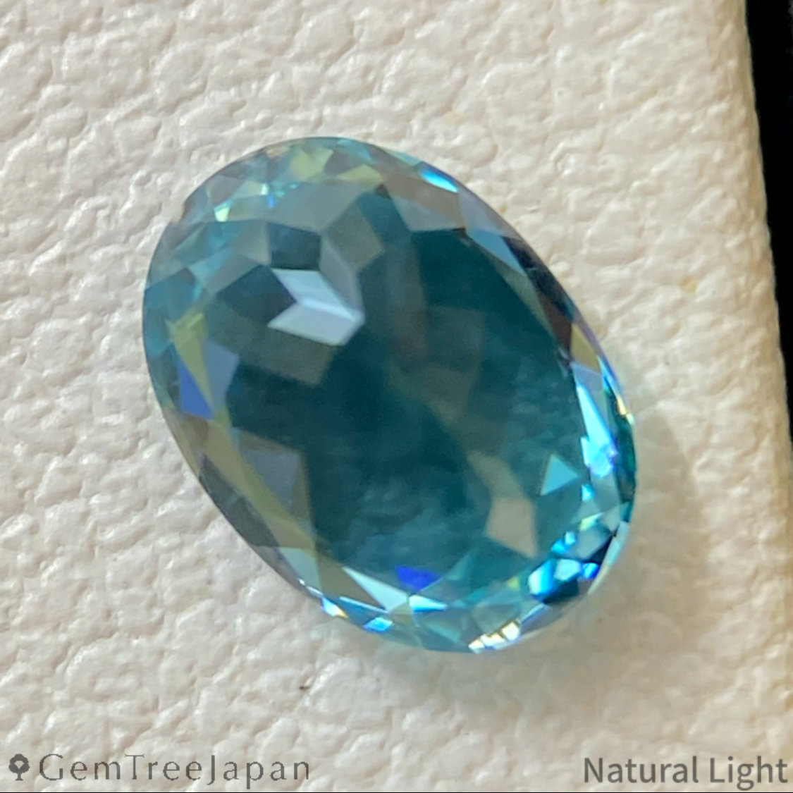 Blue Zircon 1.19ct / Cambodia