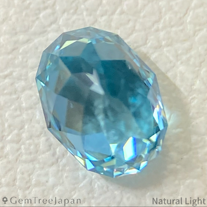 Blue Zircon 1.02ct / Cambodia