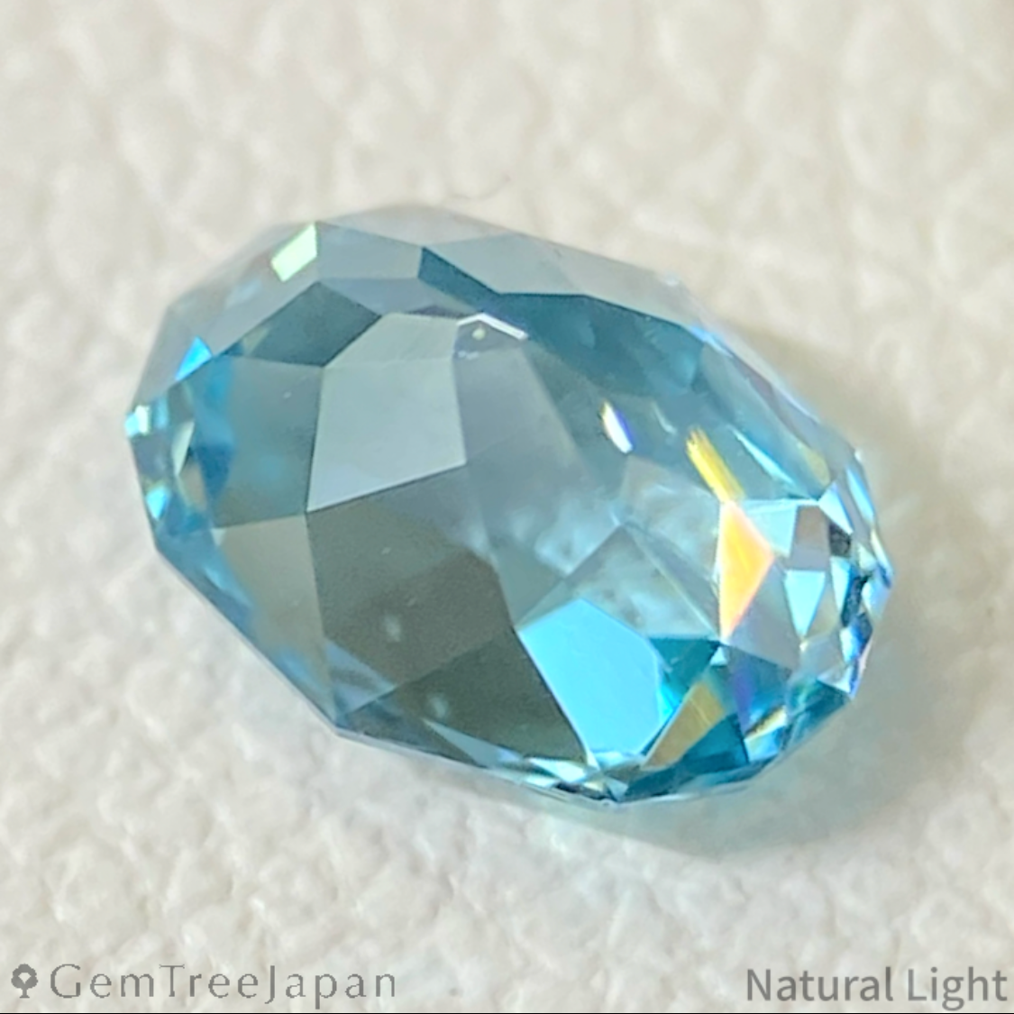 Blue Zircon 1.02ct / Cambodia