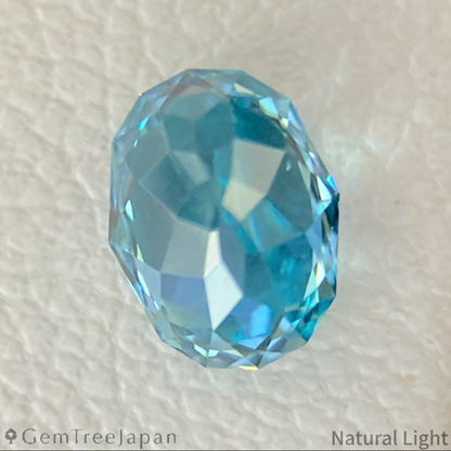 Blue Zircon 1.02ct / Cambodia