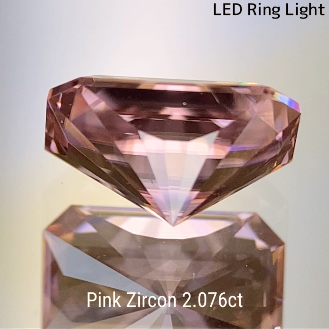 Pink Zircon 2.076ct