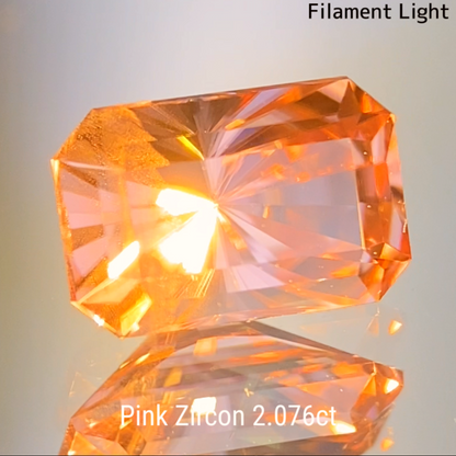 Pink Zircon 2.076ct