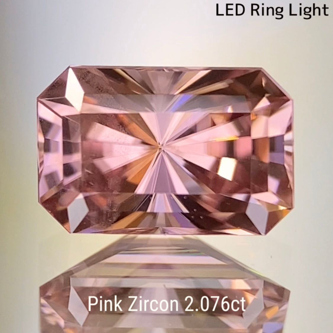 Pink Zircon 2.076ct