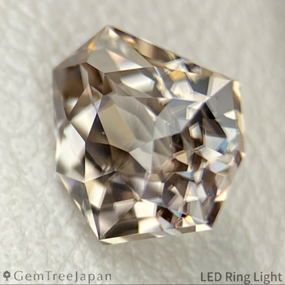 Brownish White Zircon 1.50ct / Tanzania