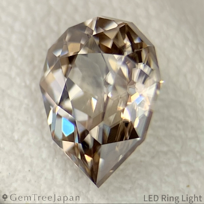 Brownish White Zircon 1.16ct / Tanzania