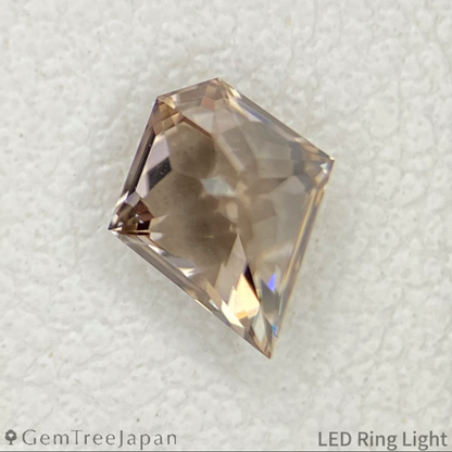 Brownish White Zircon 0.68ct / Tanzania