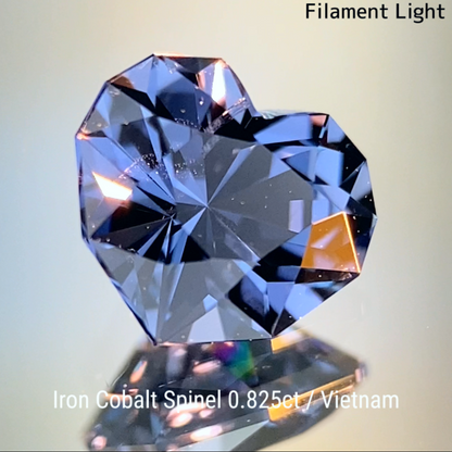 Iron Cobalt Spinel 0.825ct / Vietnam