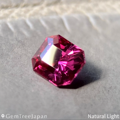 "Narika & Octagon Cube Cut" Ruby 0.207ct / Thailand