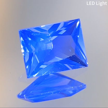 Un-Heat Silky Blue Sapphire 0.42ct / Vietnam