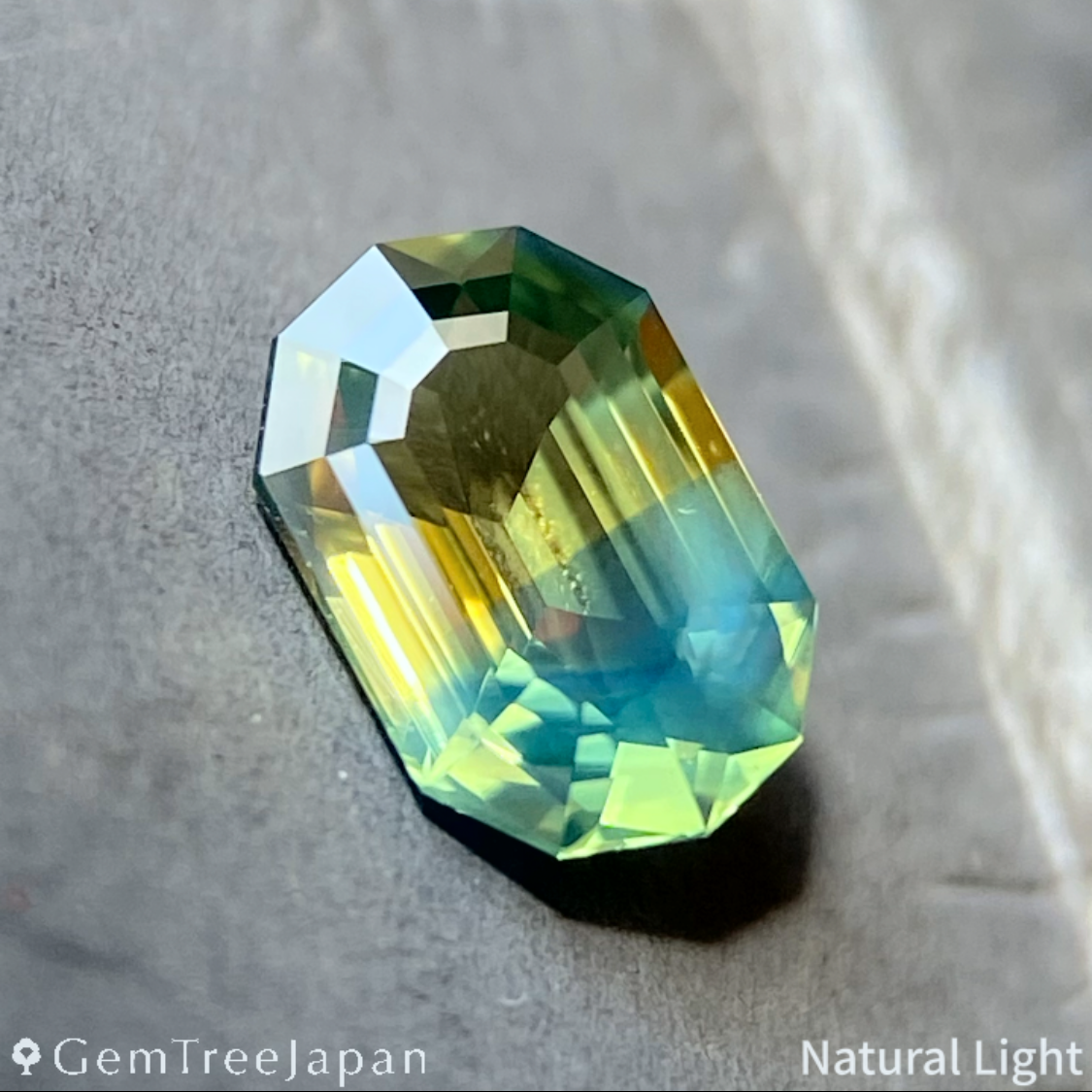 Parti-Color Sapphire 0.505ct / Thailand