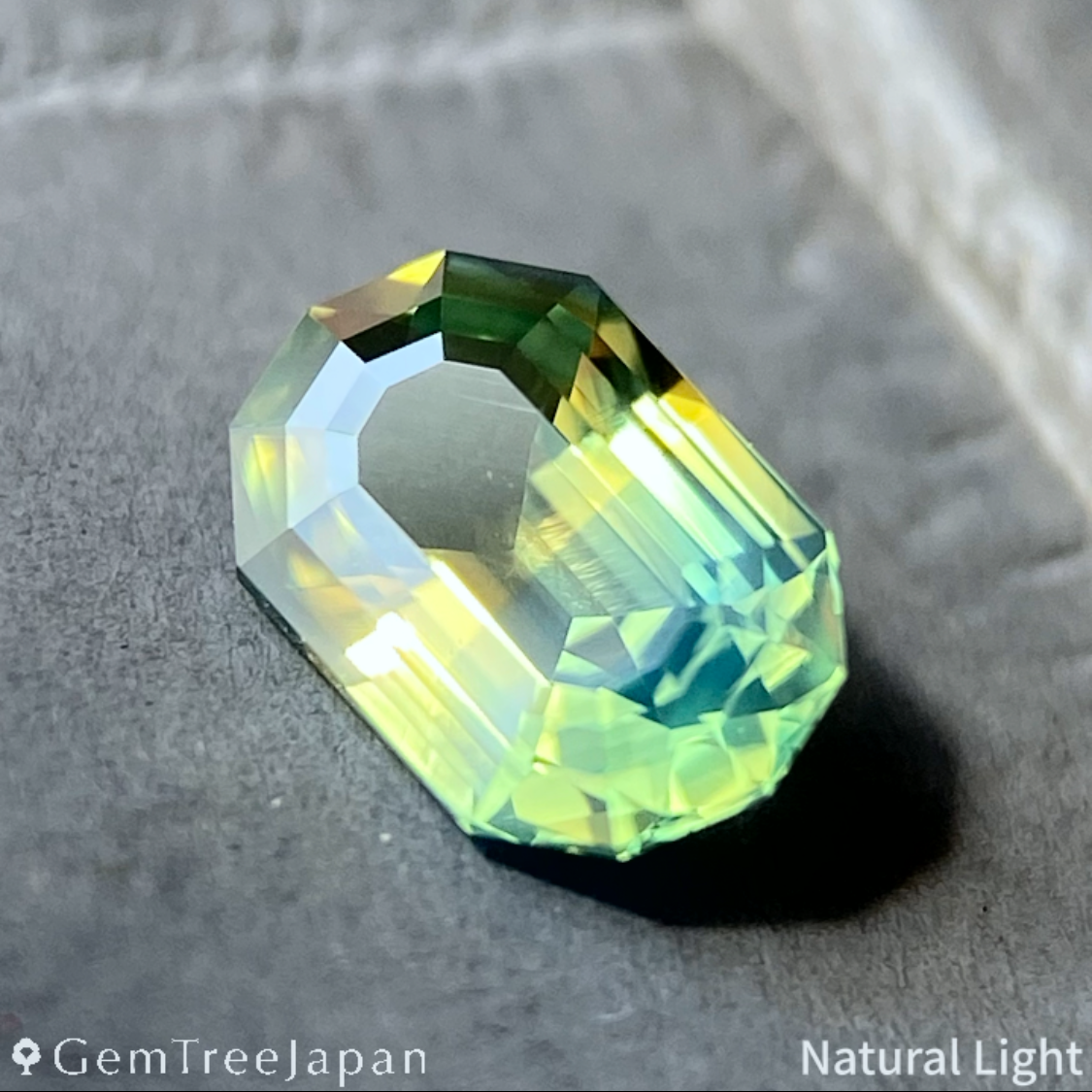 Parti-Color Sapphire 0.505ct / Thailand