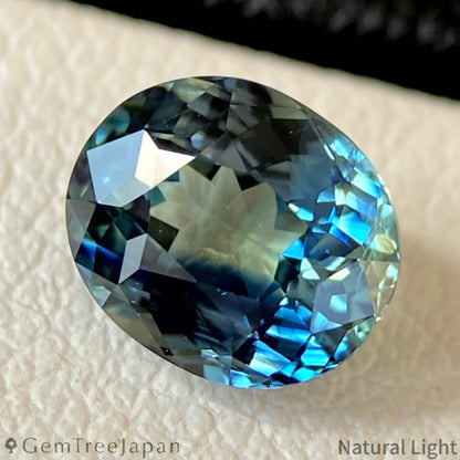 Parti-Color Sapphire 1.375ct / Thailand