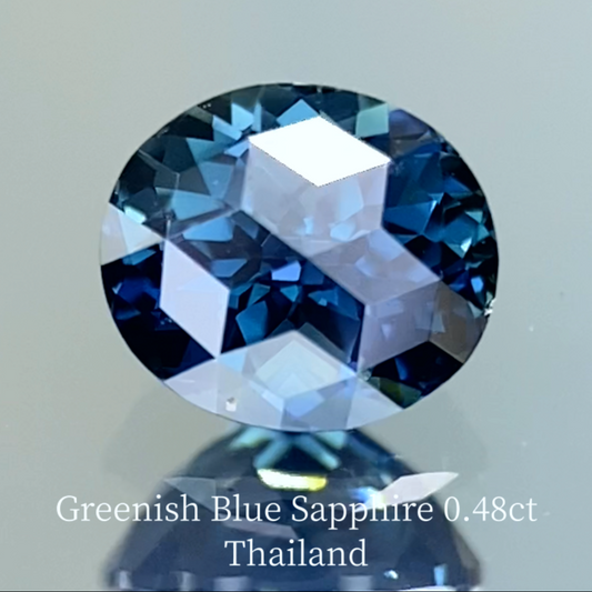 Greenish Blue Sapphire 0.480ct / Thailand