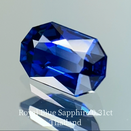 Royal Blue Sapphire 0.309ct / Thailand