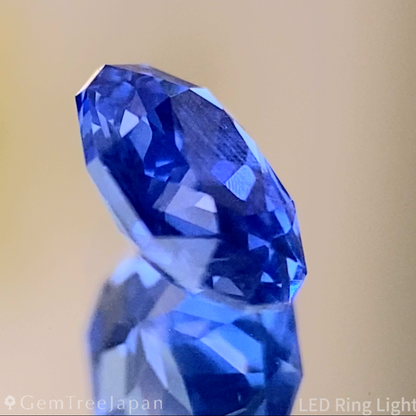 Un-Heat Cornflower Blue Sapphire 0.614ct / Burma