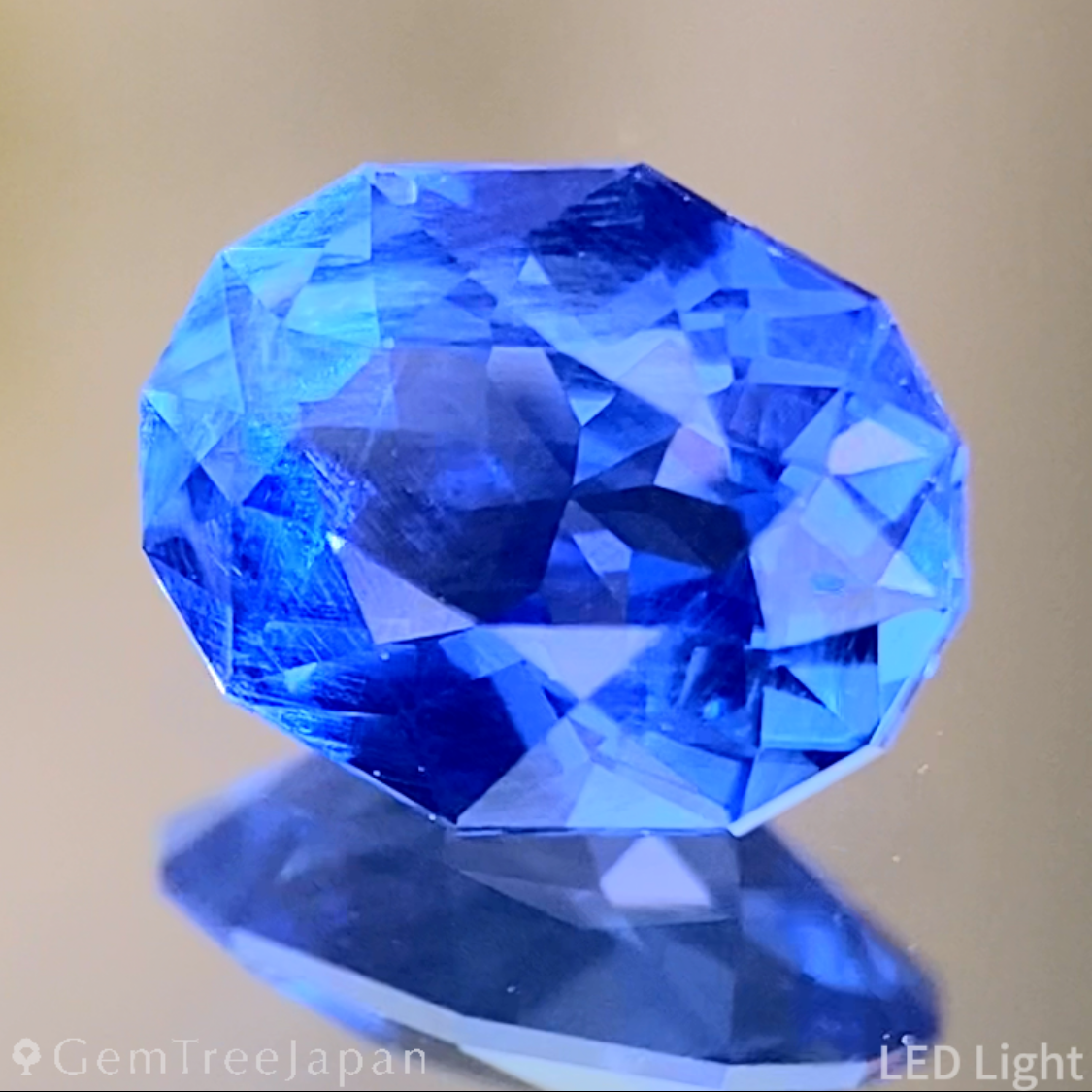 Un-Heat Cornflower Blue Sapphire 0.614ct / Burma