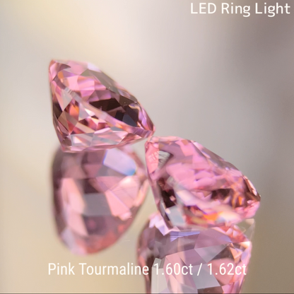 Pink Tourmaline 2pc 1.60ct / 1.62ct