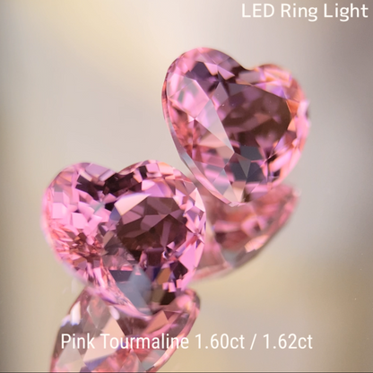 Pink Tourmaline 2pc 1.60ct / 1.62ct