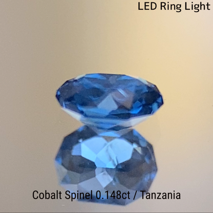 Cobalt Spinel 0.148ct / Tanzania