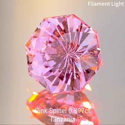 Pink Spinel 0.897ct / Tanzania