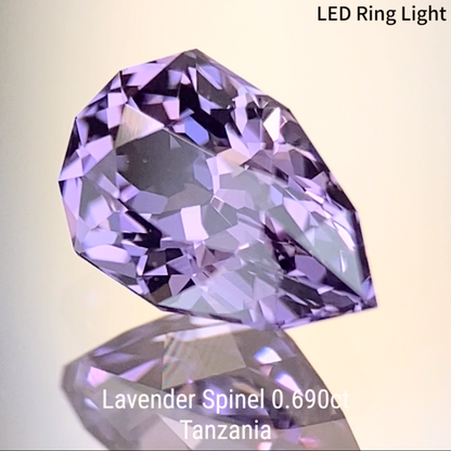 Lavender Spinel 0.690ct / Tanzania