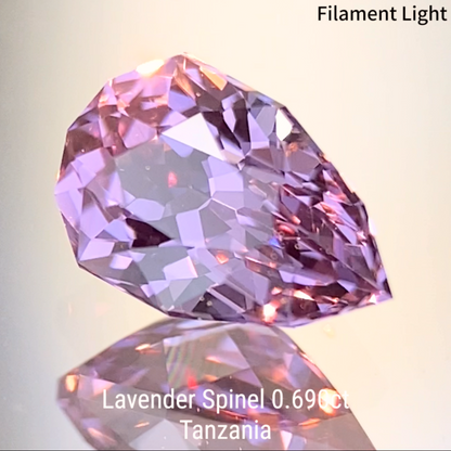 Lavender Spinel 0.690ct / Tanzania