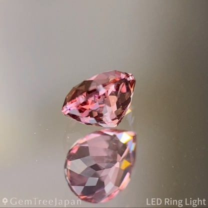 Orangy Pink Spinel 0.347ct / Vietnam