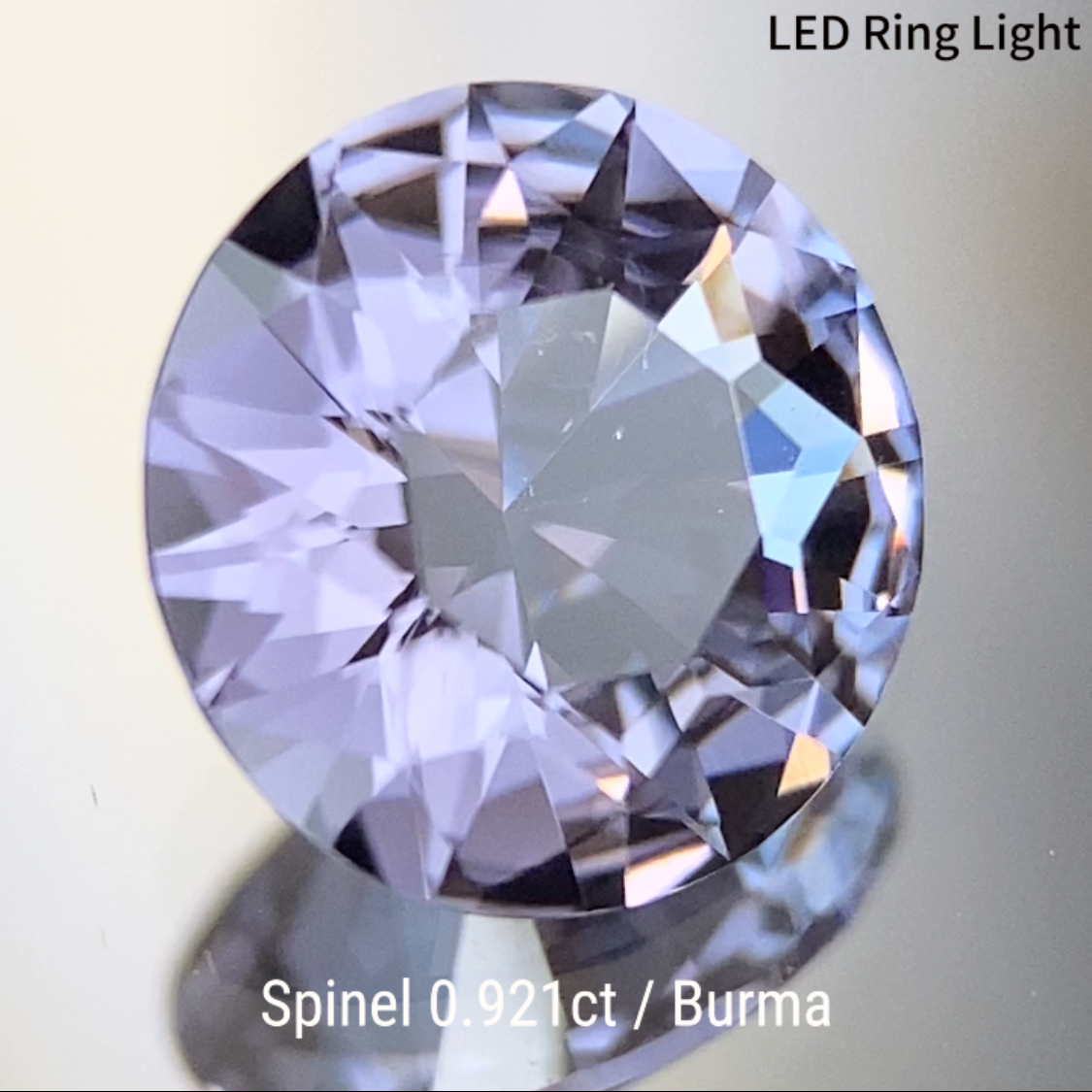 Grayish Violet Spinel 0.921ct