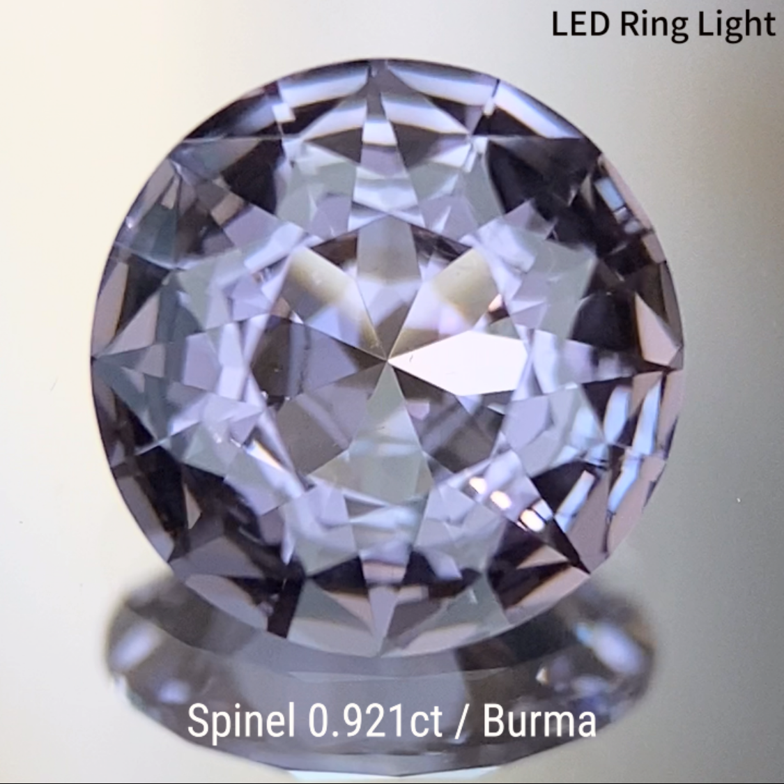 Grayish Violet Spinel 0.921ct